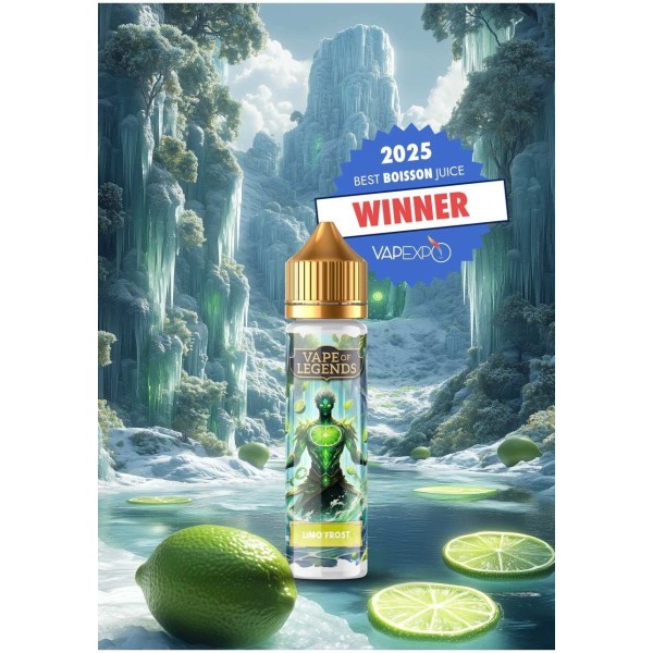 Limo Frost Premium - Élixir Primé de Vape Of Legends