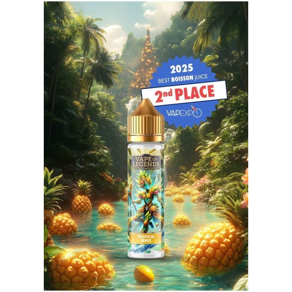 Tropical Wave Paradise - E-liquide Primé Vape Of Legends