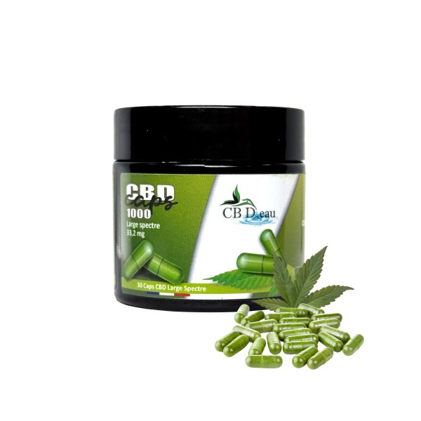 Gélule CBD 33mg | CBD'EAU