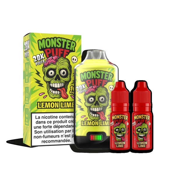 Puff Monster Puff 28k Lemon Lime