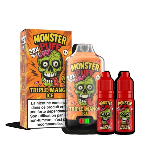 Puff Monster Puff 28k Triple Mango Ice