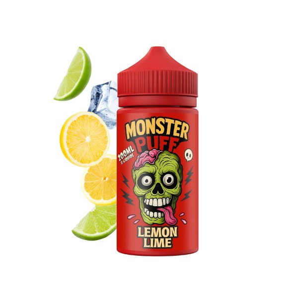 Eliquide Monster Puff 200ml Lemon Lime
