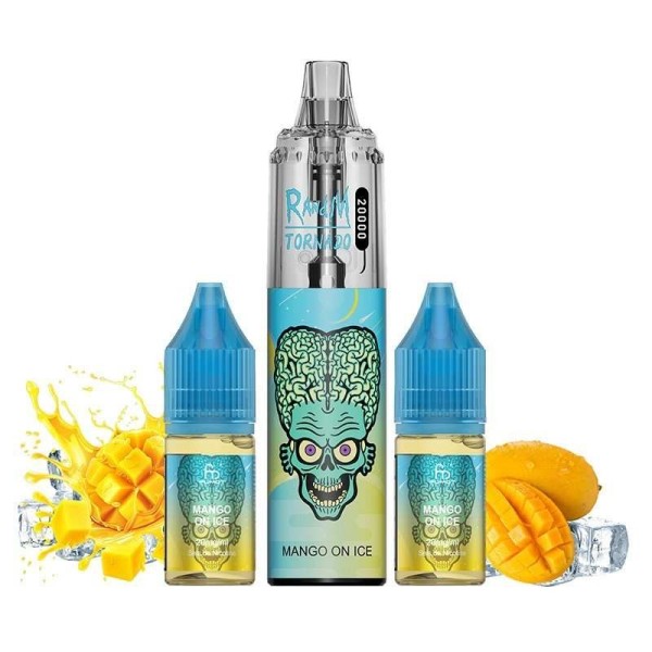 Puff Tornado RandM 20K Mango on Ice 850mAh - Fumot