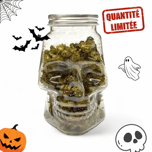 Fleurs CBD Small Bud Skull 25GR - Édition Limitée Halloween