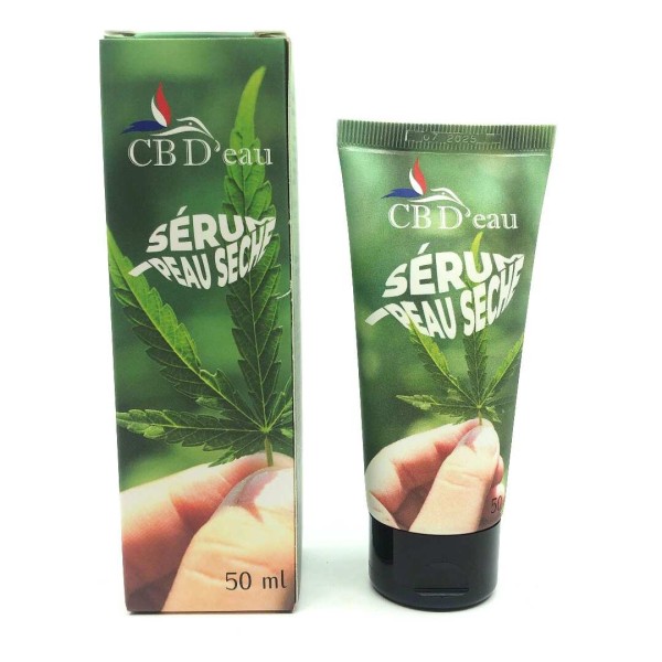 Sérum peaux sèches huile de chanvre | CBD'EAU
