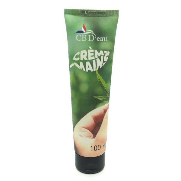 Crème mains huile de chanvre | CBD'EAU