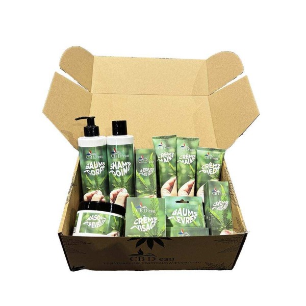Box cosmétiques au chanvre | CBD'EAU