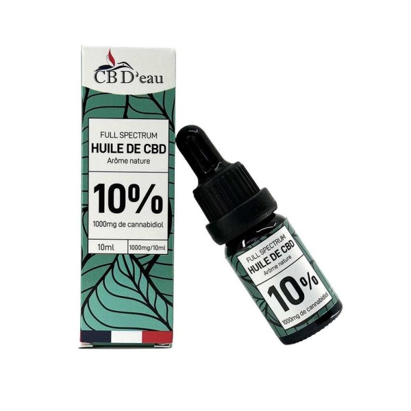 Huile CBD 10% full spectrum | CBD'EAU