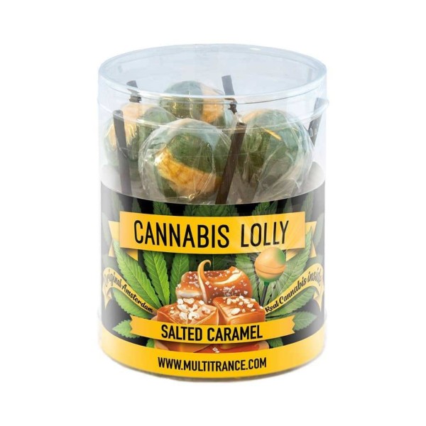 Sucette cannabis caramel - 10 pcs | MULTITRANCE